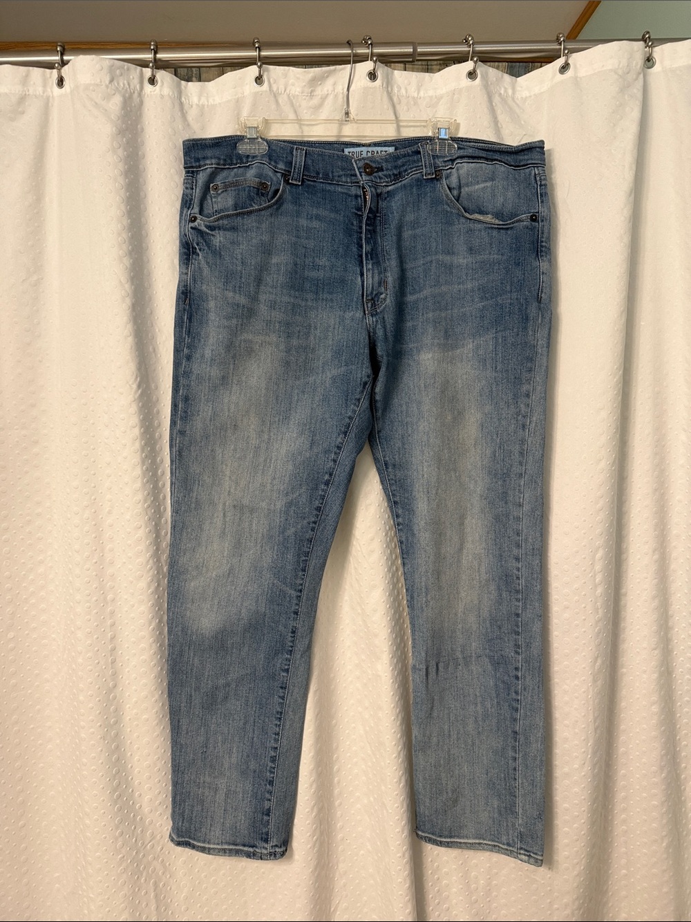 True Craft Light Blue Slim Straight Men’s Jeans